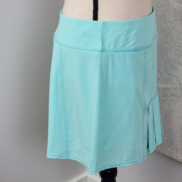 Jofit Mint Green Performance Pleated Tennis/Pickleball Skirt/Skort Sz M - Picture 3 of 12